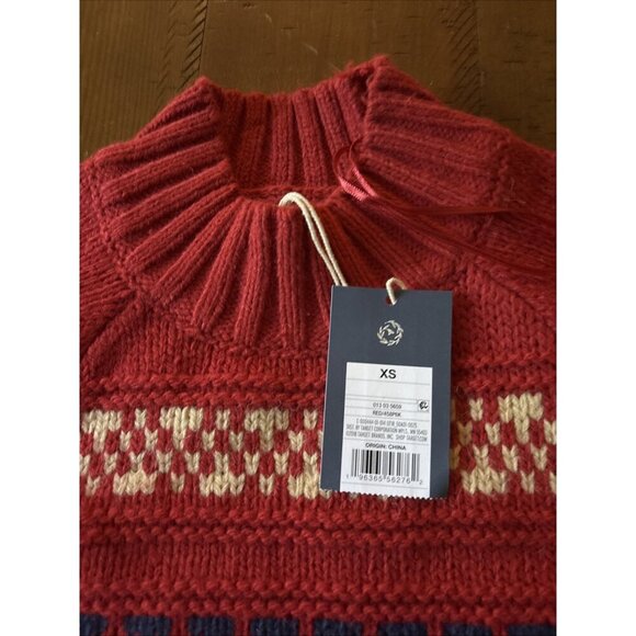 Universal Therad Ladies Heavy Ted Fair Isle Sweater Size XS NWT - Picture 2 of 6